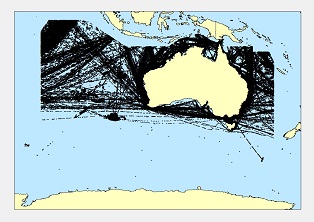 Vessel Traffic Data August 2015