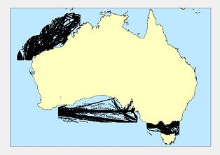 Vessel Traffic Data sub-areas September 2015