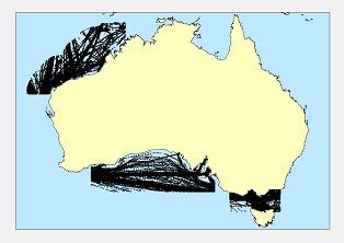 Vessel Traffic Data sub-areas May 2016