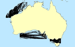 Vessel Traffic Data sub-areas January 2017