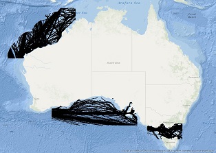Vessel Traffic Data sub-areas August 2017