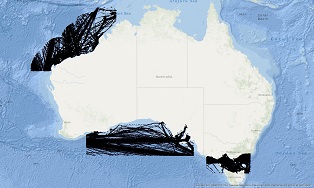 Vessel Traffic Data sub-areas May 2018