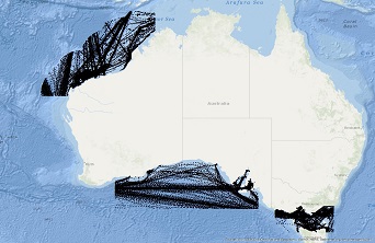 Vessel Traffic Data sub-areas August 2018