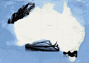 Vessel Traffic Data sub-areas November 2018