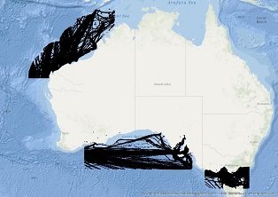 Vessel Traffic Data sub-areas December 2018