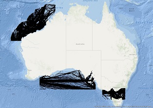 Vessel Traffic Data sub-areas March 2019
