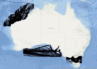 Vessel Traffic Data sub-areas May 2019
