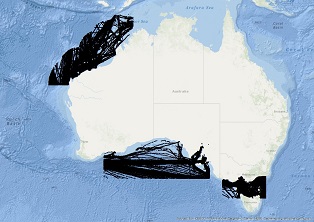 Vessel Traffic Data sub-areas December 2019