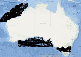 Vessel Traffic Data sub-areas September 2020