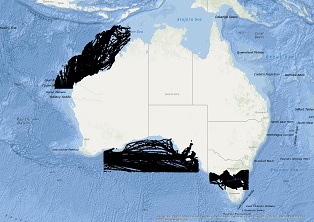 Vessel Traffic Data sub-areas May 2021