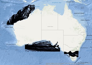Vessel Traffic Data sub-areas June 2022