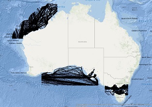 Vessel Traffic Data sub-areas September 2022