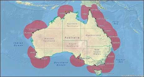 INDICATIVE DIFFERENTIAL GPS (DGPS) COVERAGE