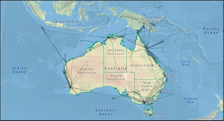 FLIGHT TRACKS OF DORNIER AIRCRAFT 2012