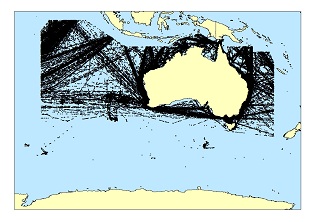 Vessel Traffic Data July 2013 