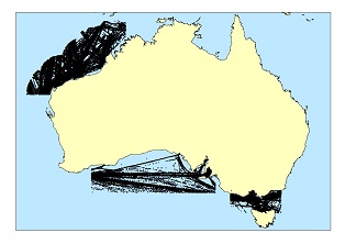 Vessel Traffic Data sub-areas October 2014