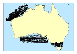 Vessel Traffic Data sub-areas July 2015