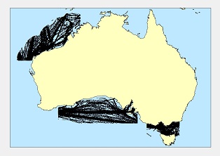 Vessel Traffic Data sub-areas July 2016