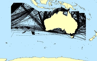 Vessel Traffic Data August 2016