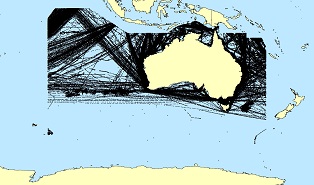 Vessel Traffic Data April 2017