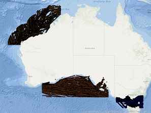 Vessel Traffic Data sub-areas September 2018