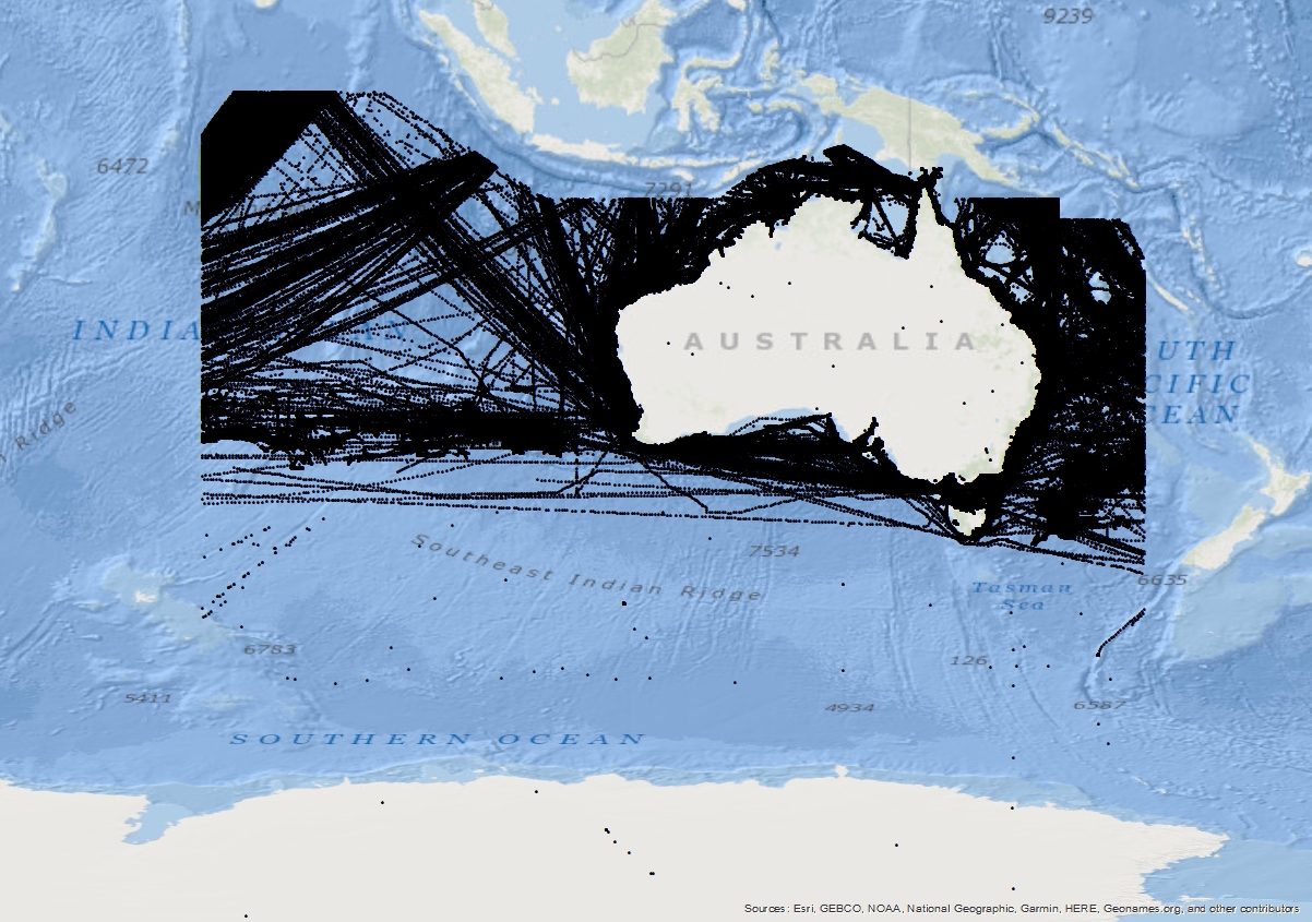Vessel Traffic Data May 2019