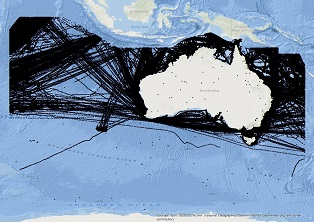 Vessel Traffic Data August 2019