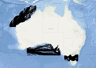 Vessel Traffic Data sub-areas March 2020