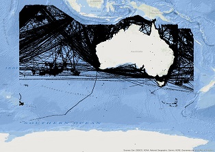 Vessel Traffic Data April 2021