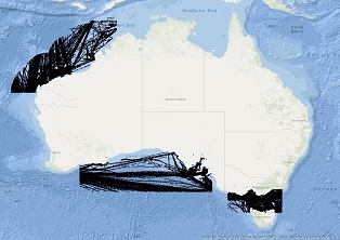 Vessel Traffic Data sub-areas January 2022