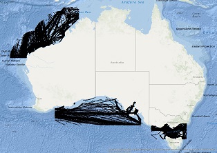 Vessel Traffic Data sub-areas July 2022