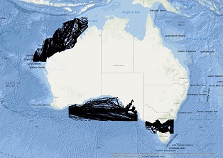 Vessel Traffic Data sub-areas May 2023