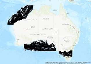 Vessel Traffic Data sub-areas July 2023