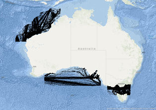 Vessel Traffic Data sub-areas April 2024