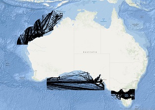 Vessel Traffic Data Sub-areas March 2025