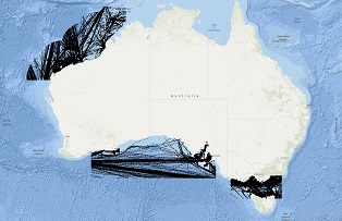 Vessel Traffic Data Sub-areas April 2025