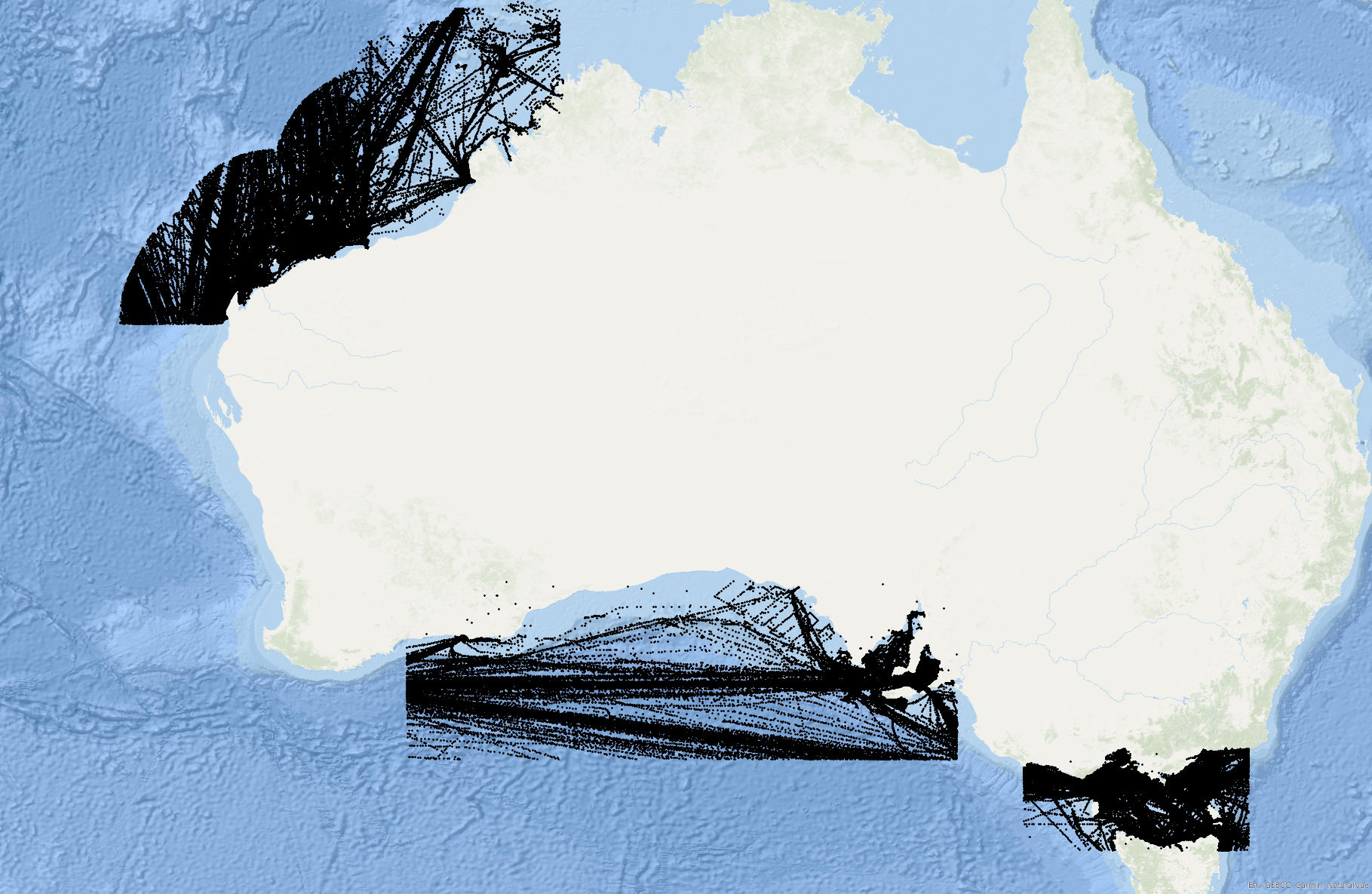 Vessel Traffic Data Sub-areas March 2026
