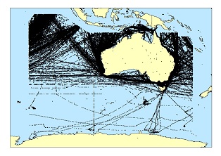 Vessel Traffic Data January 2013