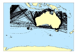 Vessel Traffic Data August 2013