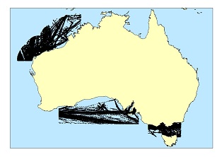 Vessel Traffic Data sub-areas December 2014