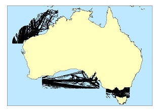 Vessel Traffic Data sub-areas February 2015